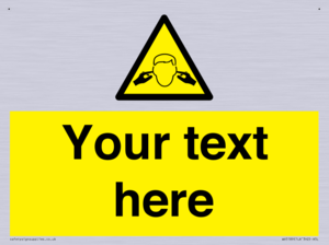 Custom Noise Hazard Sign